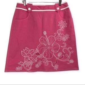 Stylecast women’s skirt Size 12 Color Pink/White